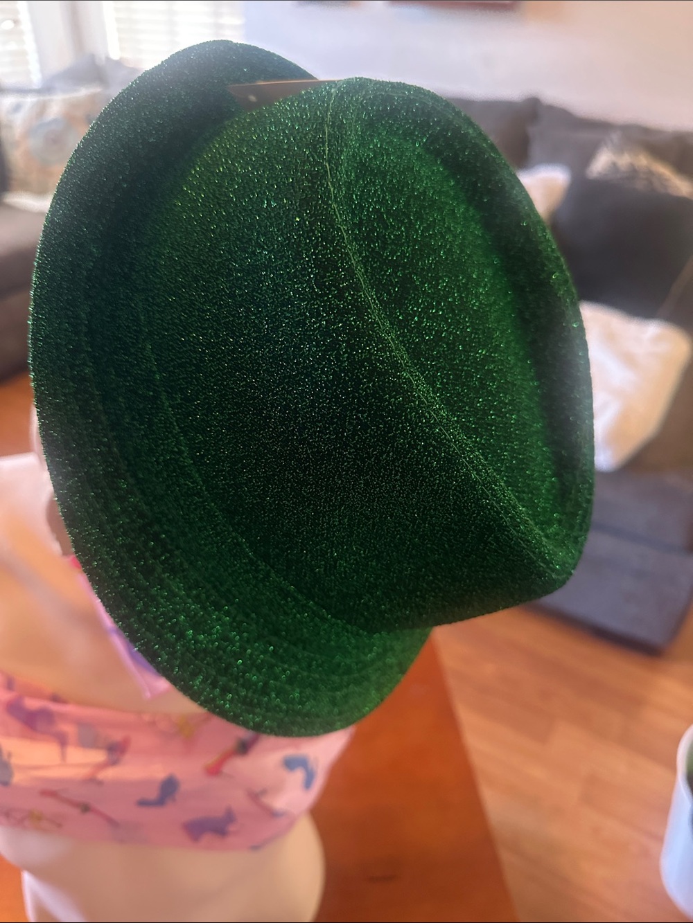 Celebrate It Emerald Green Fedora Hat